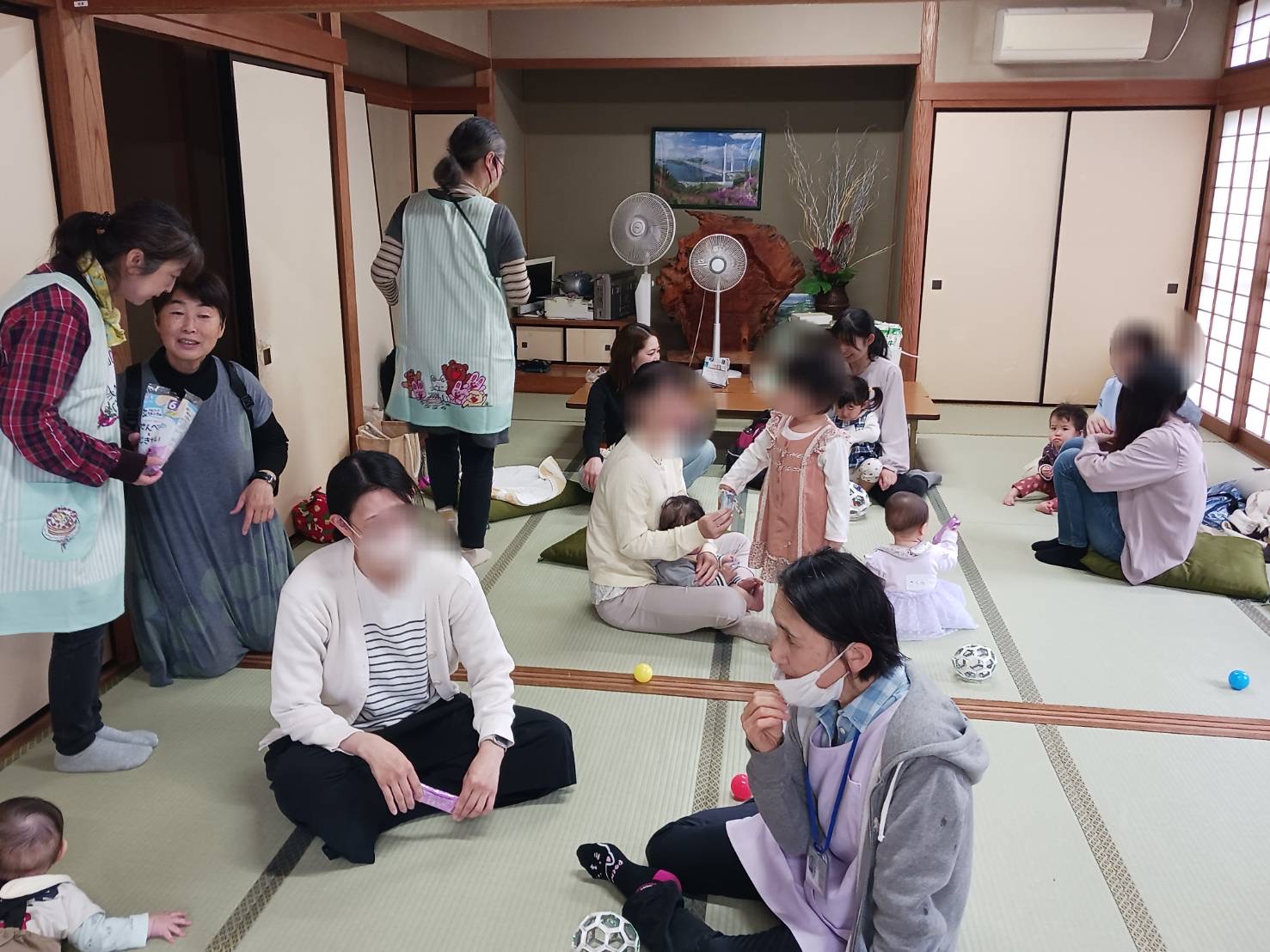 今年度初のどんぐり広場